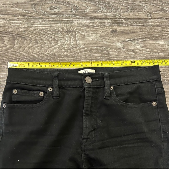 J.Crew Lookout High Rise Skinny Women’s Black Size 27 - Picture 9 of 10